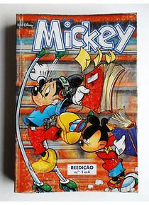 Mickey reedição encadernada do 1 ao 4