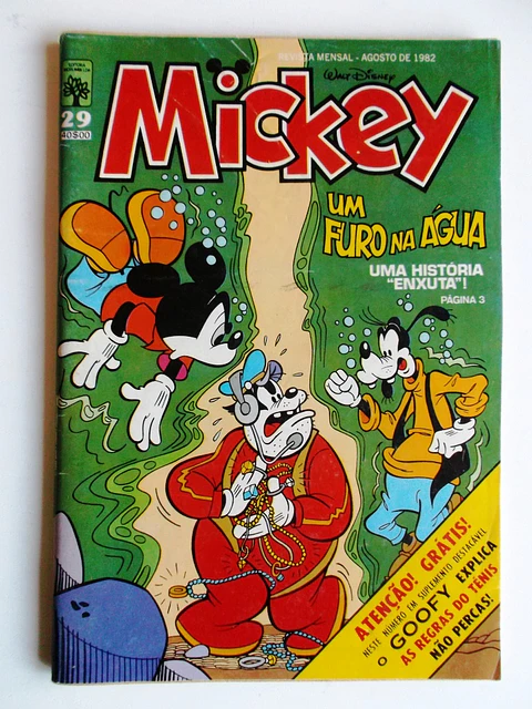 Mickey 029 - Com suplemento destacável.