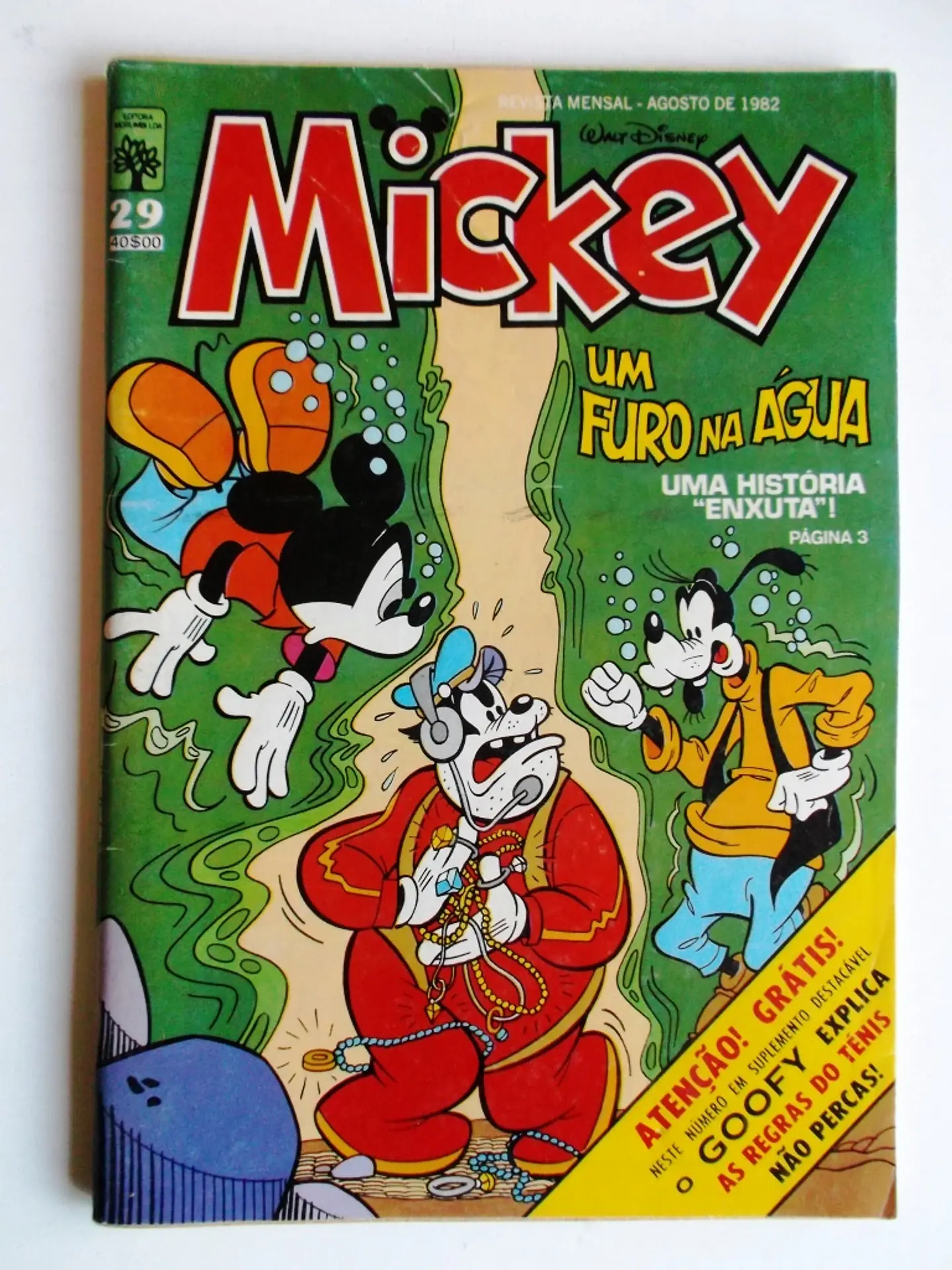 Mickey 029 - Com suplemento destacável. 1