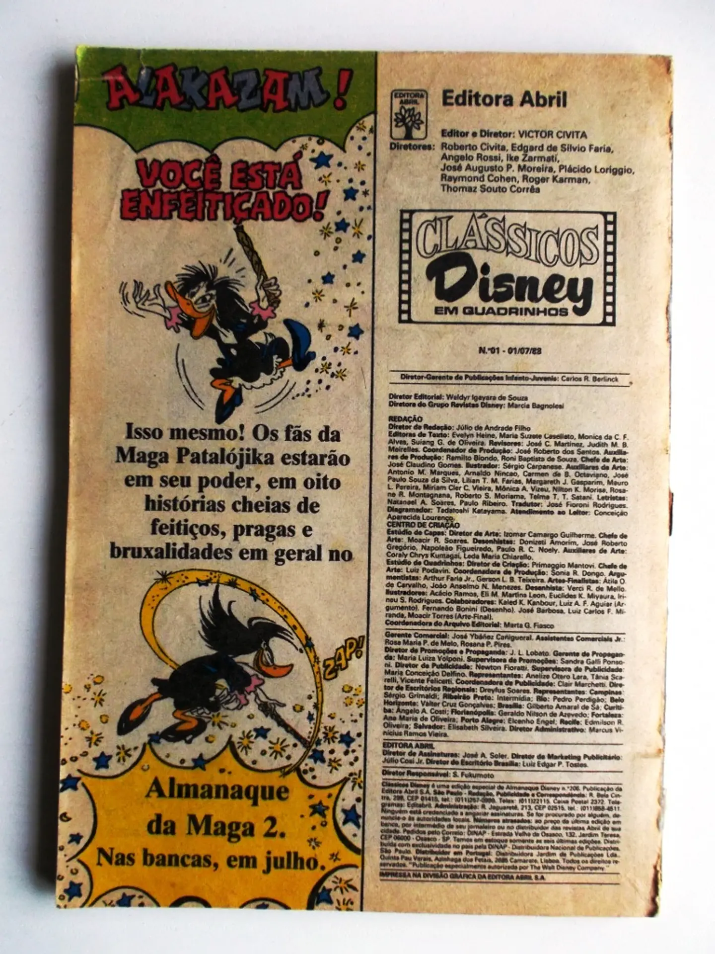 Clássicos Disney em quadradinhos 1 | Pinoquio 2