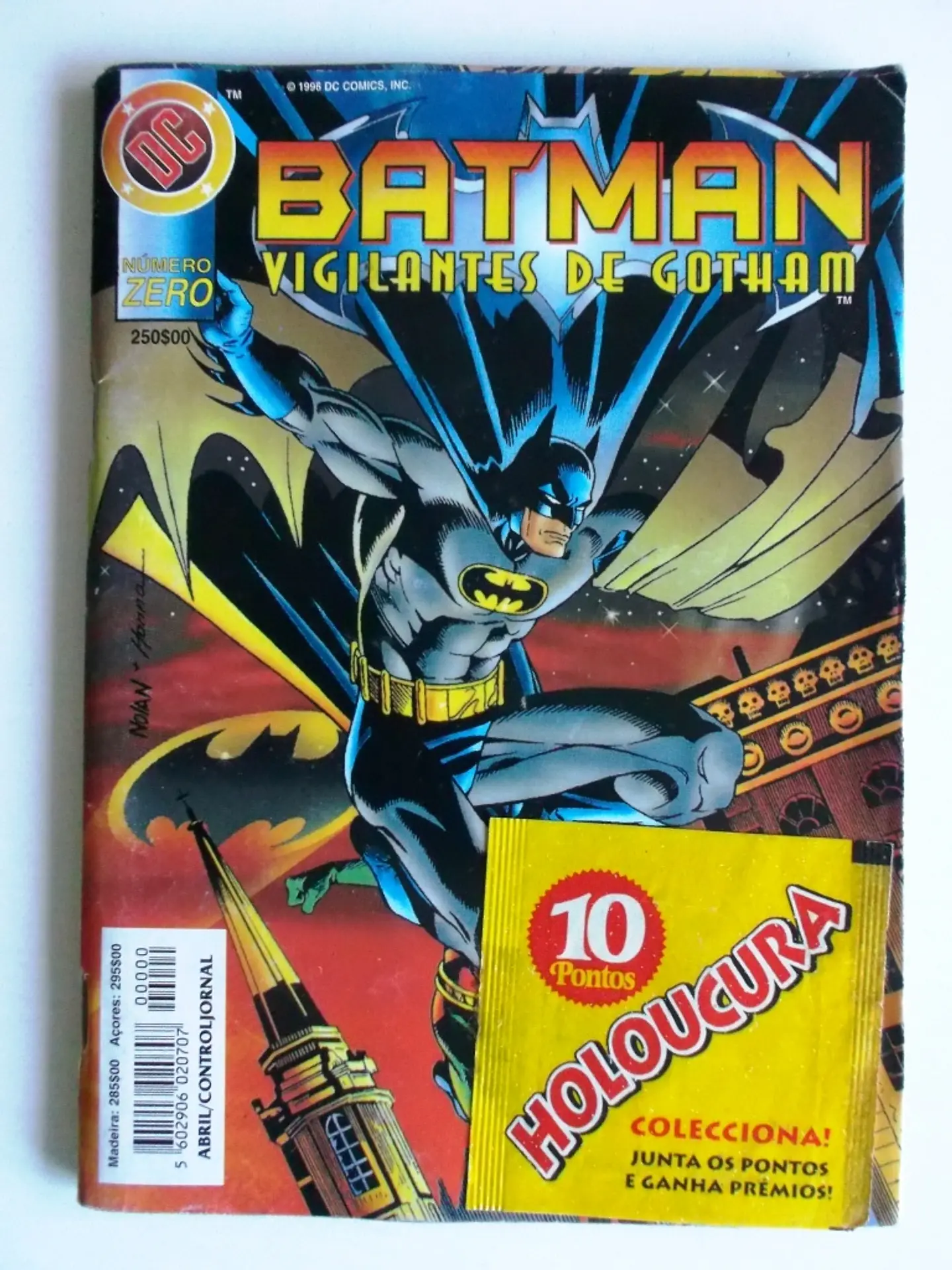 Batman - Vigilantes de Gotham 0 - com brinde 1