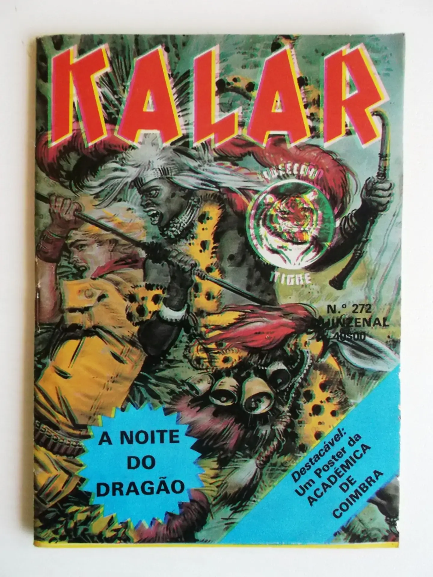 Colecção Tigre 272 | Kalar - Com destacável 1