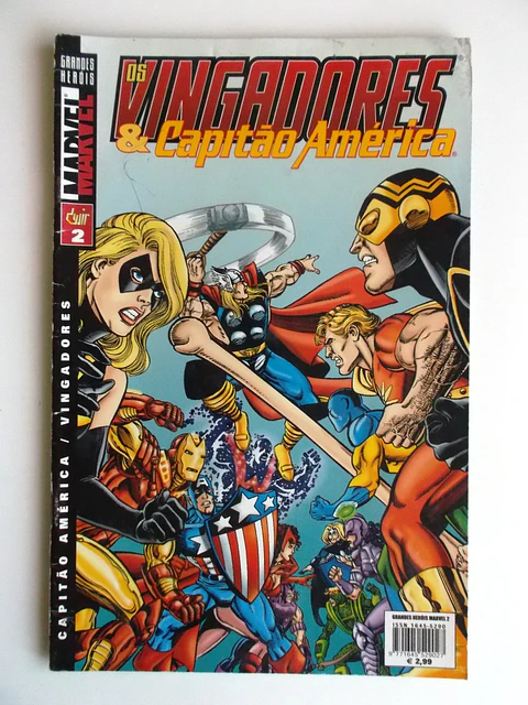 Grandes Heróis Marvel - Vingadores & Capitão América 2