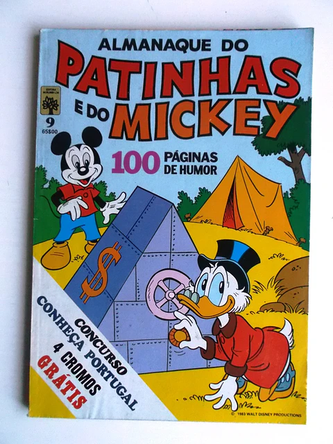 Almanaque do Patinhas e do Mickey 09 - Com cromos