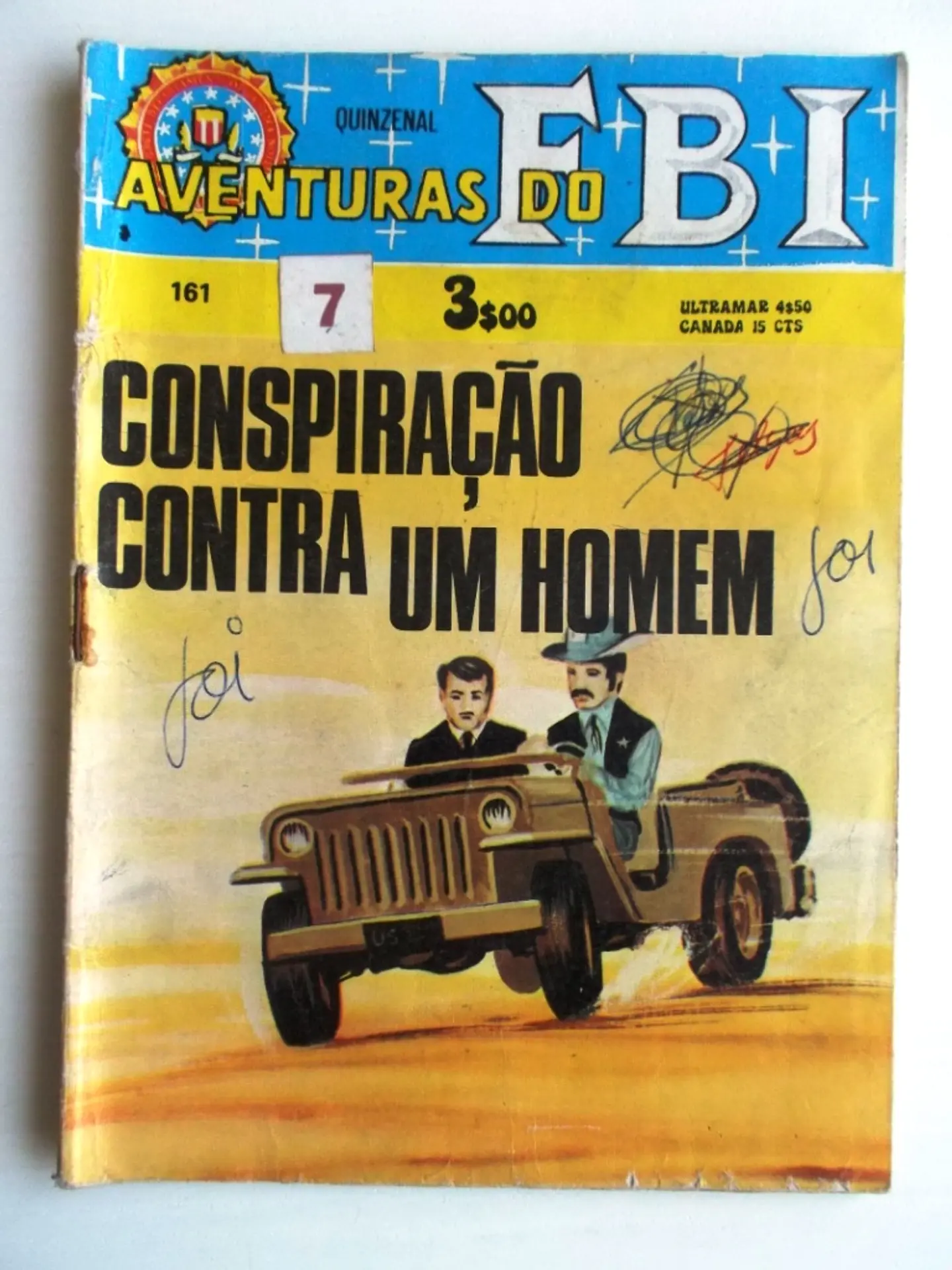 Aventuras do FBI 161 1