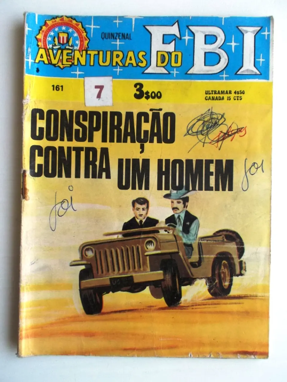 Aventuras do FBI 161 1