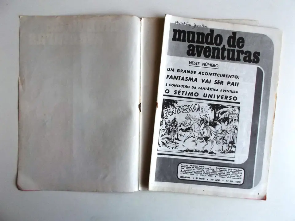 Mundo de Aventuras 318 | Fantasma 4