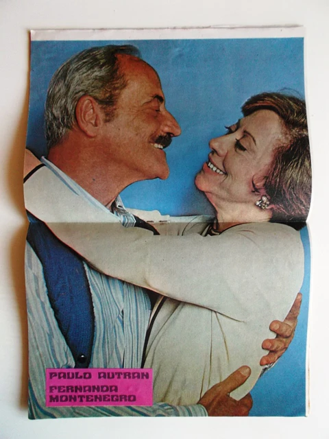 Paulo Autran e Fernanda Montenegro