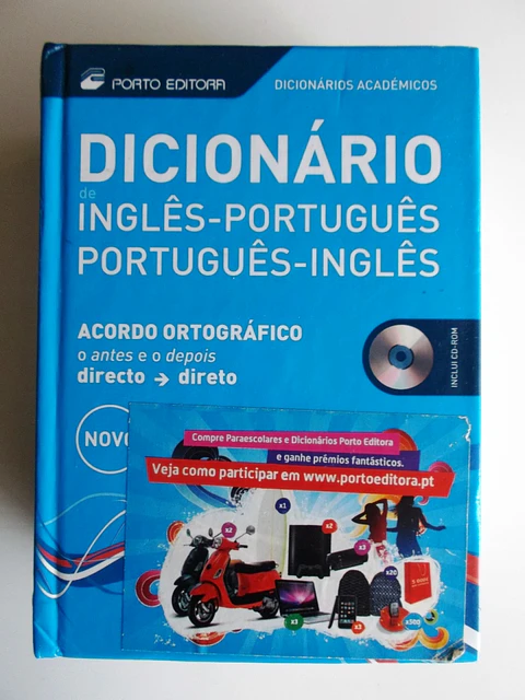 Dicionário Académico Inglês/Português - Português/Inglês : Acordo Ortográfico