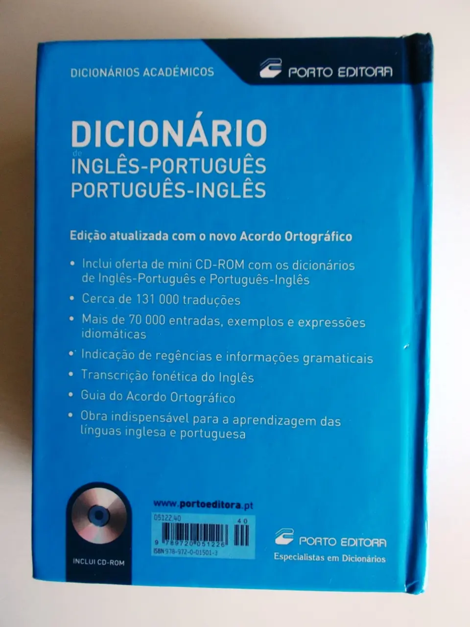 Dicionário Académico Inglês/Português - Português/Inglês : Acordo Ortográfico 2