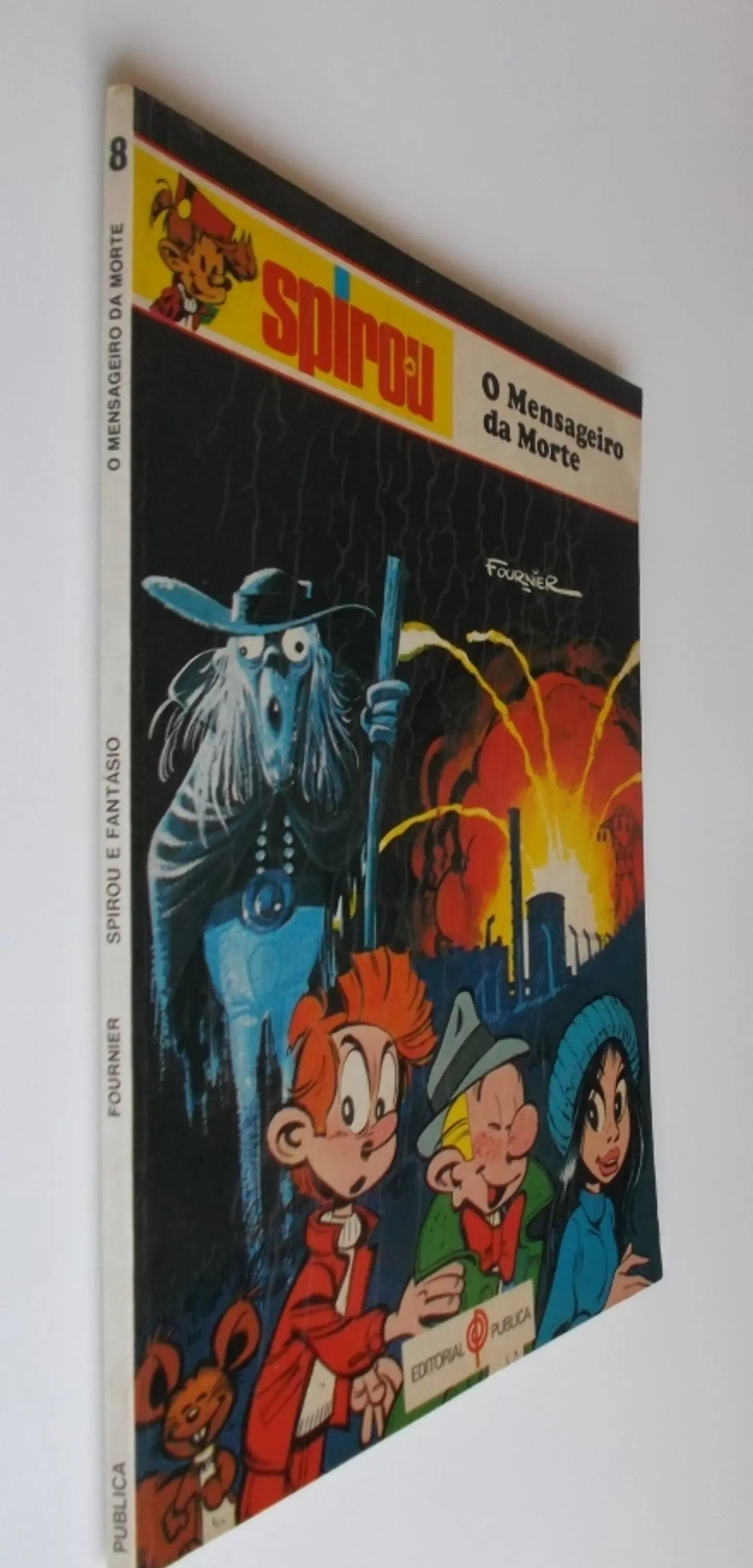 As aventuras de Spirou e Fantasio 8 - O Mensageiro da Morte  3