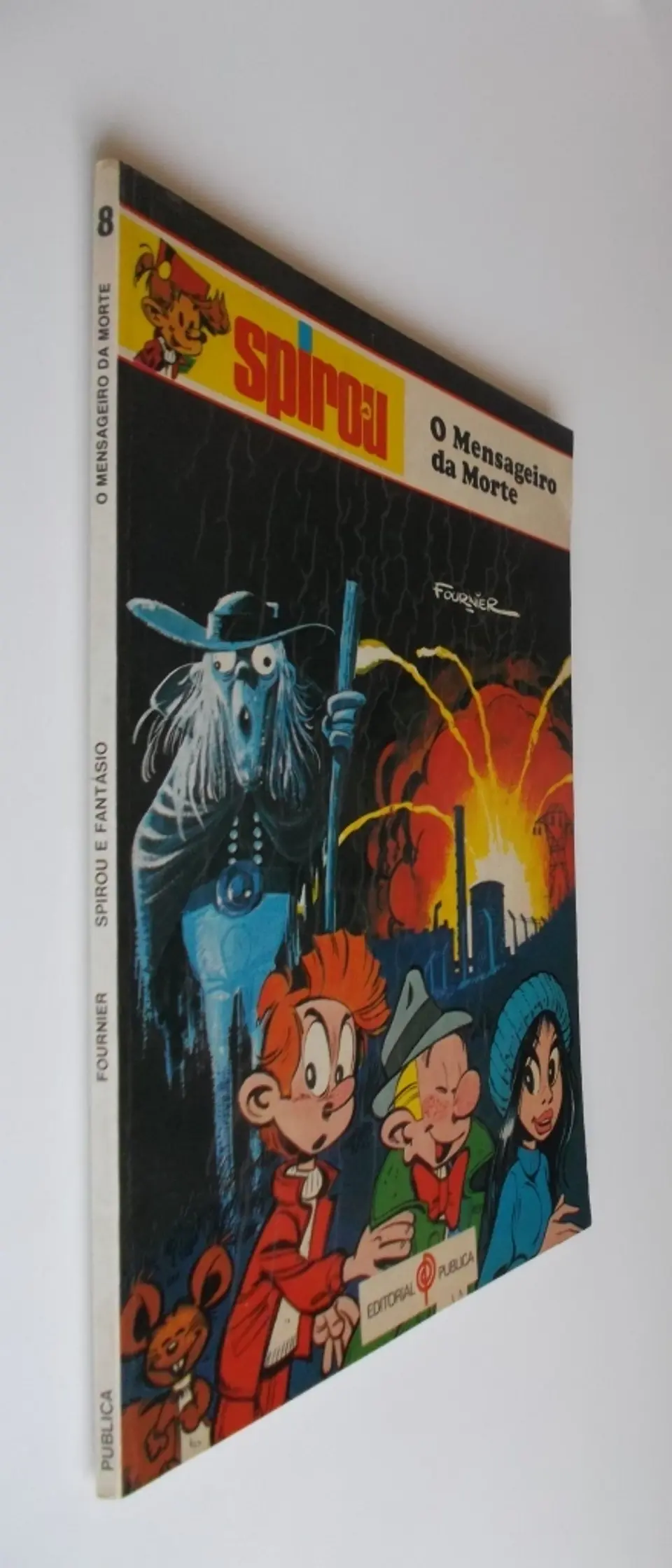 As aventuras de Spirou e Fantasio 8 - O Mensageiro da Morte  3