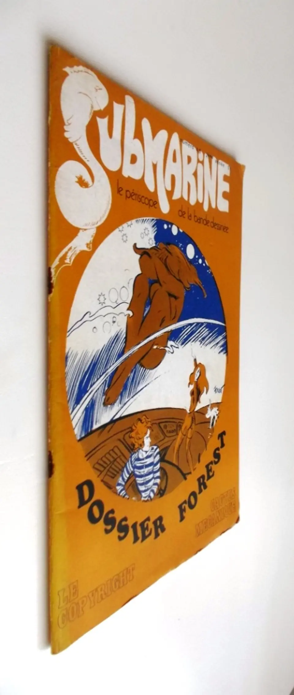 Submarine le périscope de la bande dessinée 4-5 3