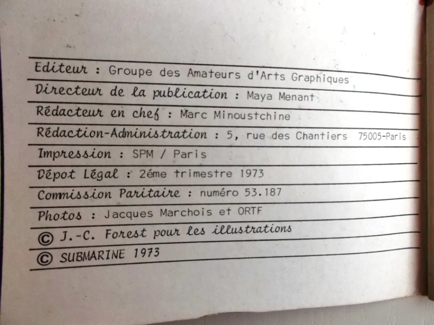 Submarine le périscope de la bande dessinée 4-5 4