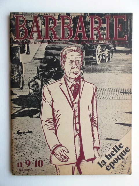 Barbárie, Mensuel de bandes dessinée 9-10