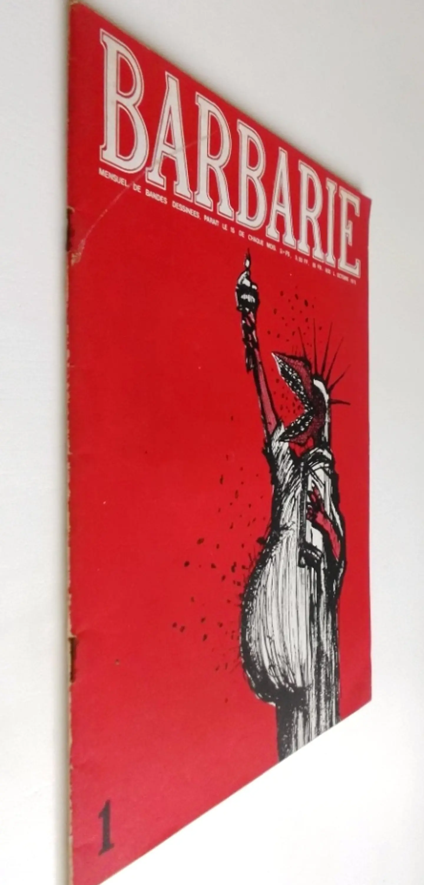Barbárie, Mensuel de bandes dessinée 1 3