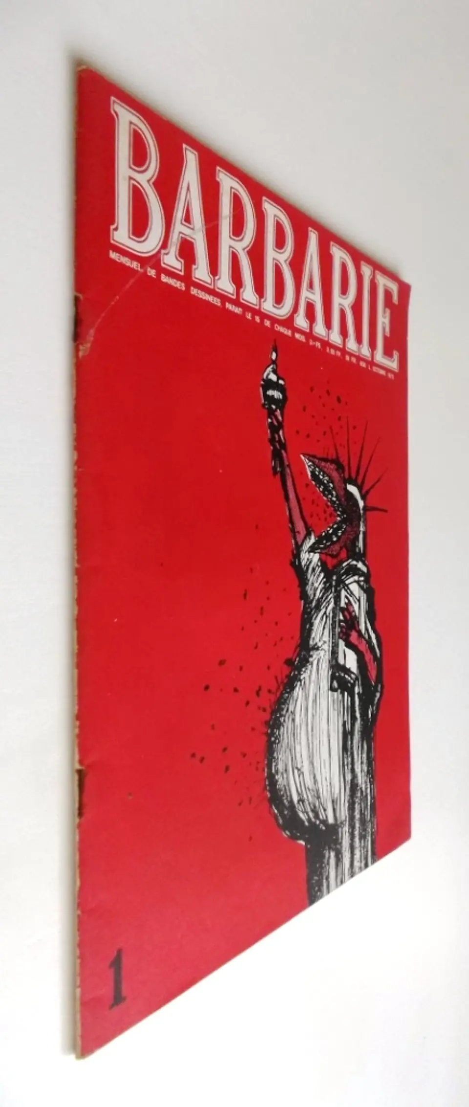 Barbárie, Mensuel de bandes dessinée 1 3