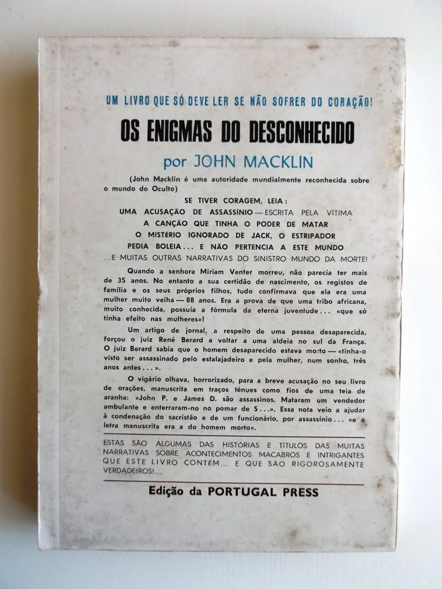 Os enigmas do desconhecido - John Macklin 2