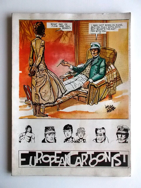 European Cartoonist - Hugo Pratt 1
