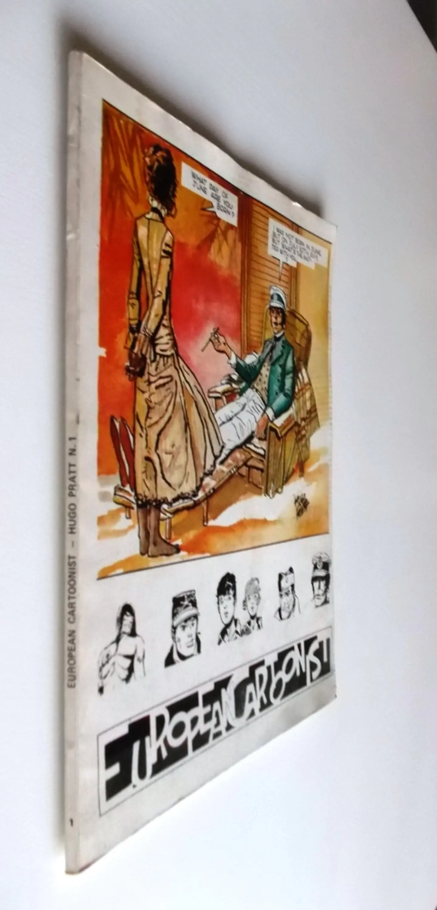 European Cartoonist - Hugo Pratt 1 3