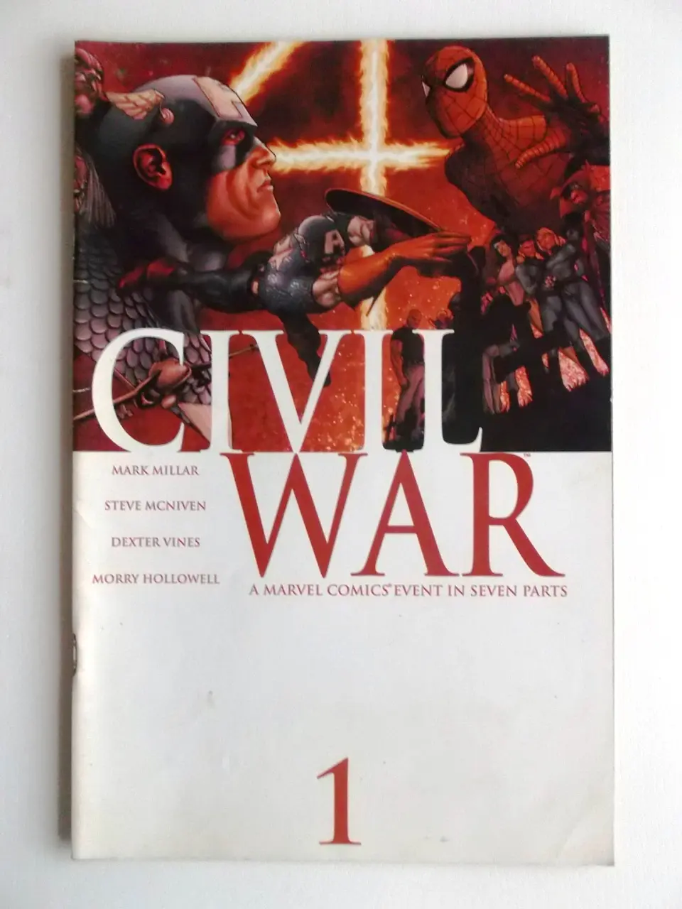 Civil War 1 - Captain America vs. Iron Man  1