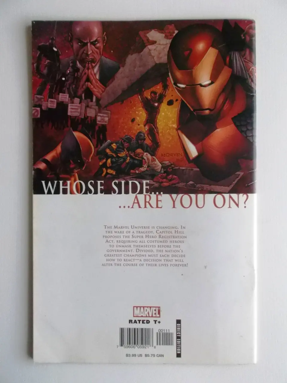 Civil War 1 - Captain America vs. Iron Man  2