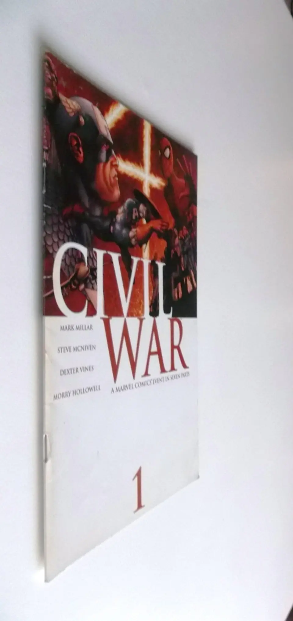 Civil War 1 - Captain America vs. Iron Man  3