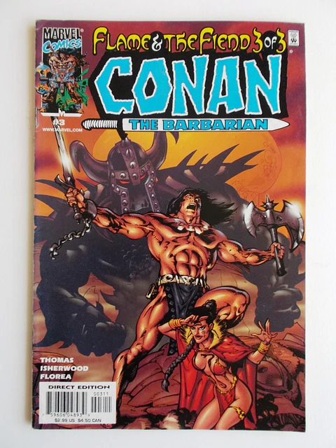 Conan The Barbarian 3 of 3 - Flame and the Fiend 