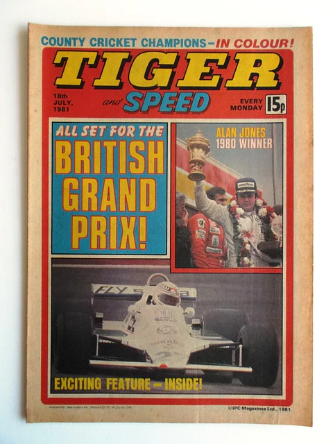 Tiger and Speed - 18th July 1981