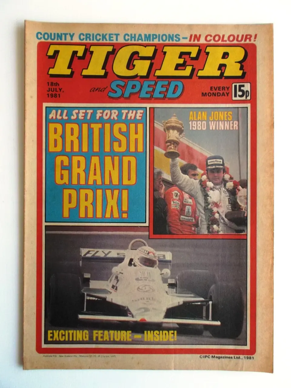 Tiger and Speed - 18th July 1981 1