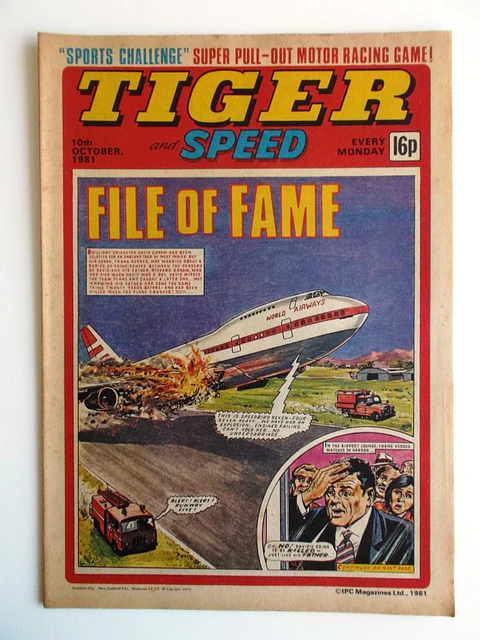 Tiger and Speed - 10th October 1981