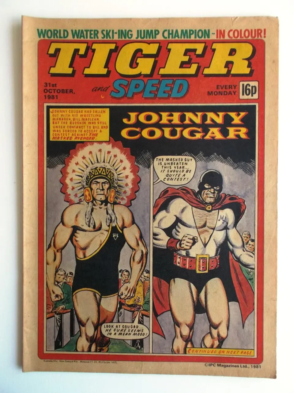 Tiger and Speed - 31th October 1981 1