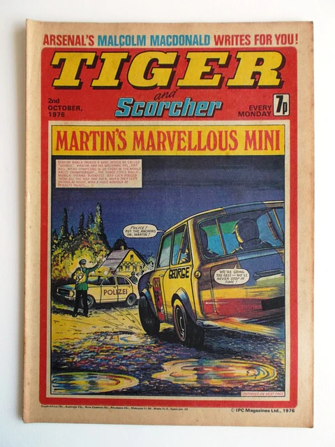 Tiger and Scorcher - 2nd October 1976