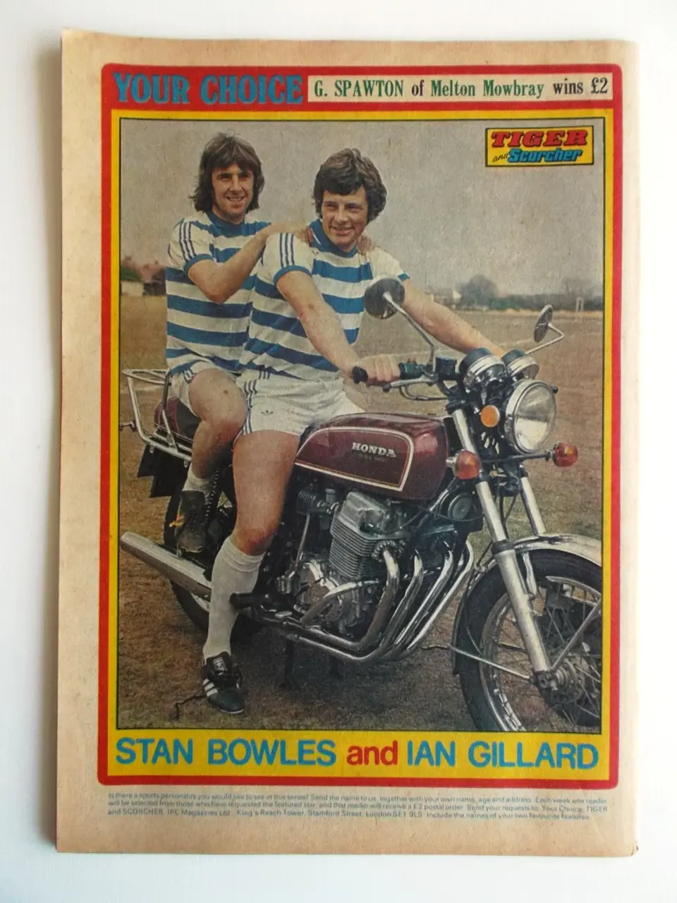 Tiger and Scorcher - 2nd October 1976 2