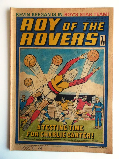 Roy of the rovers - 5th March 1977
