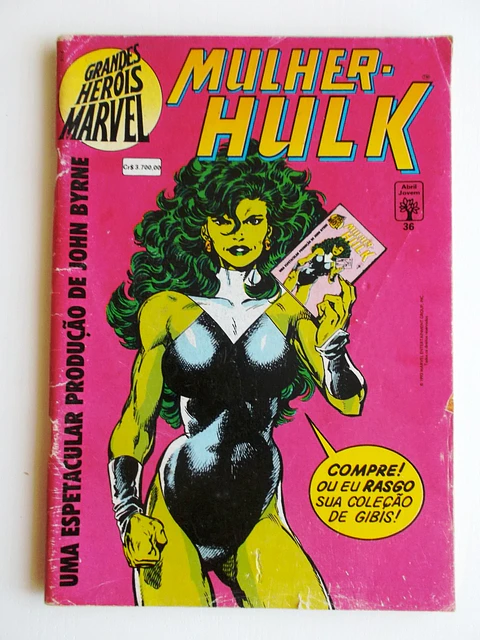 Grandes Heróis Marvel 36 - Mulher Hulk