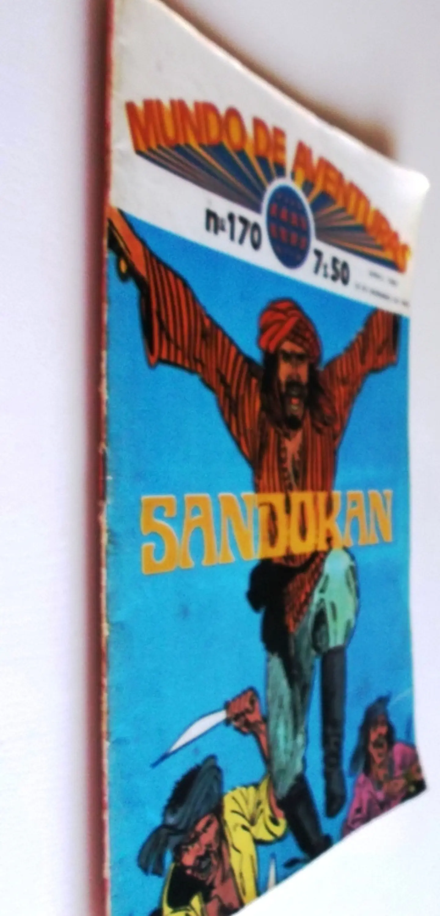 Mundo de Aventuras 170 - Sandokan 3