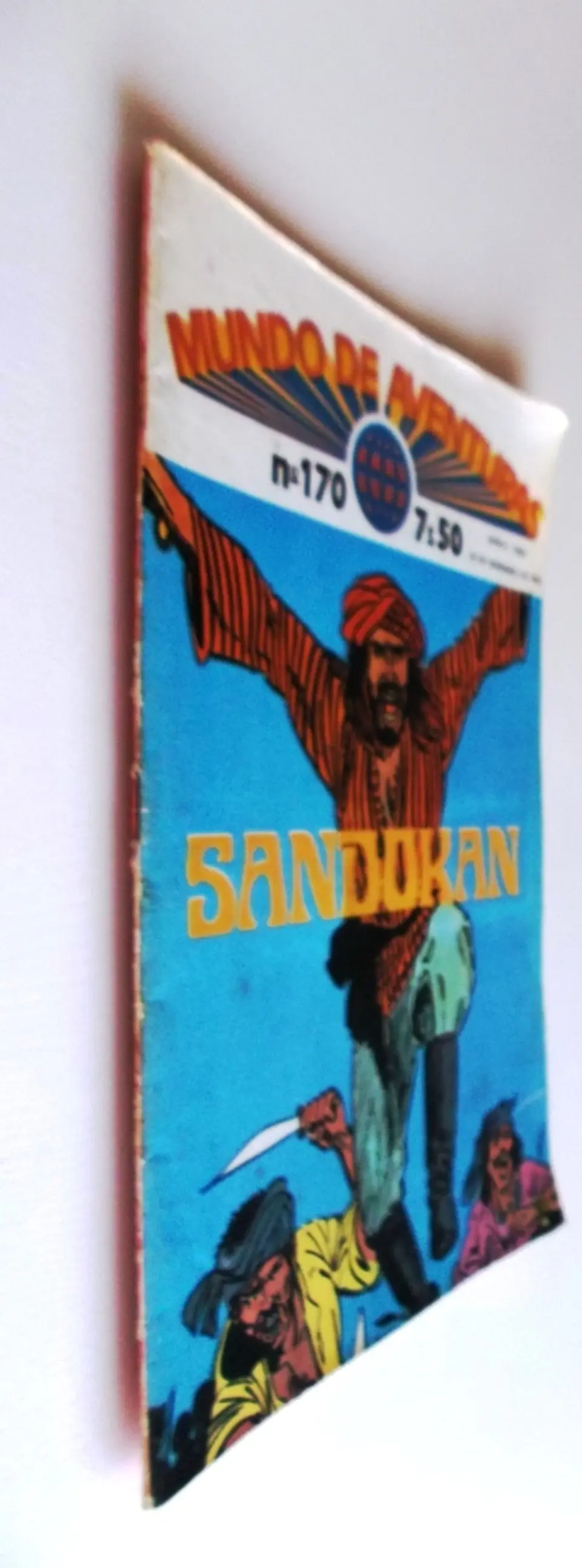 Mundo de Aventuras 170 - Sandokan 3