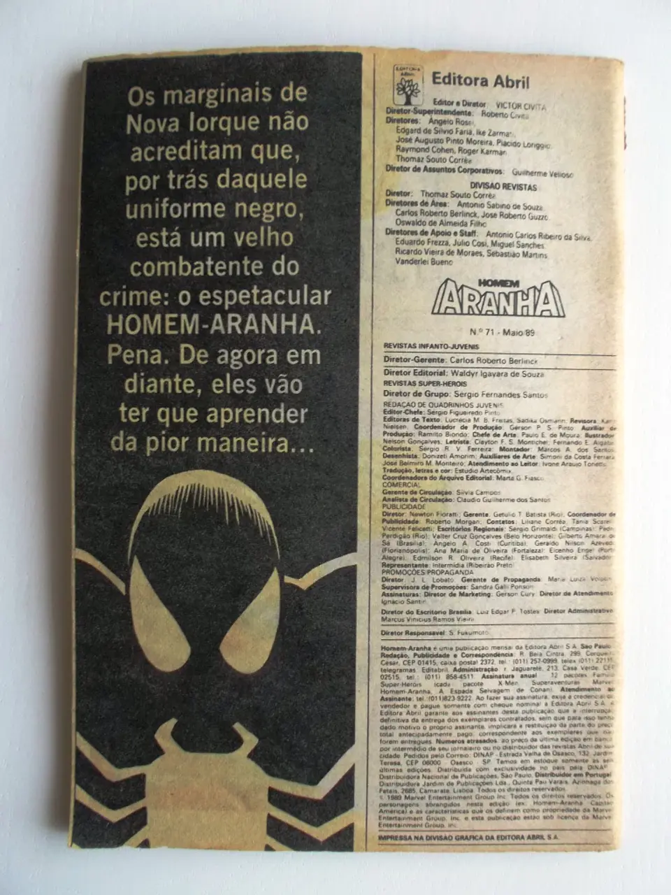 O Homem Aranha 071 2
