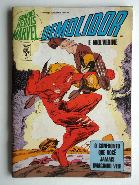 Grandes Heróis Marvel 22 - Demolidor e Wolverine