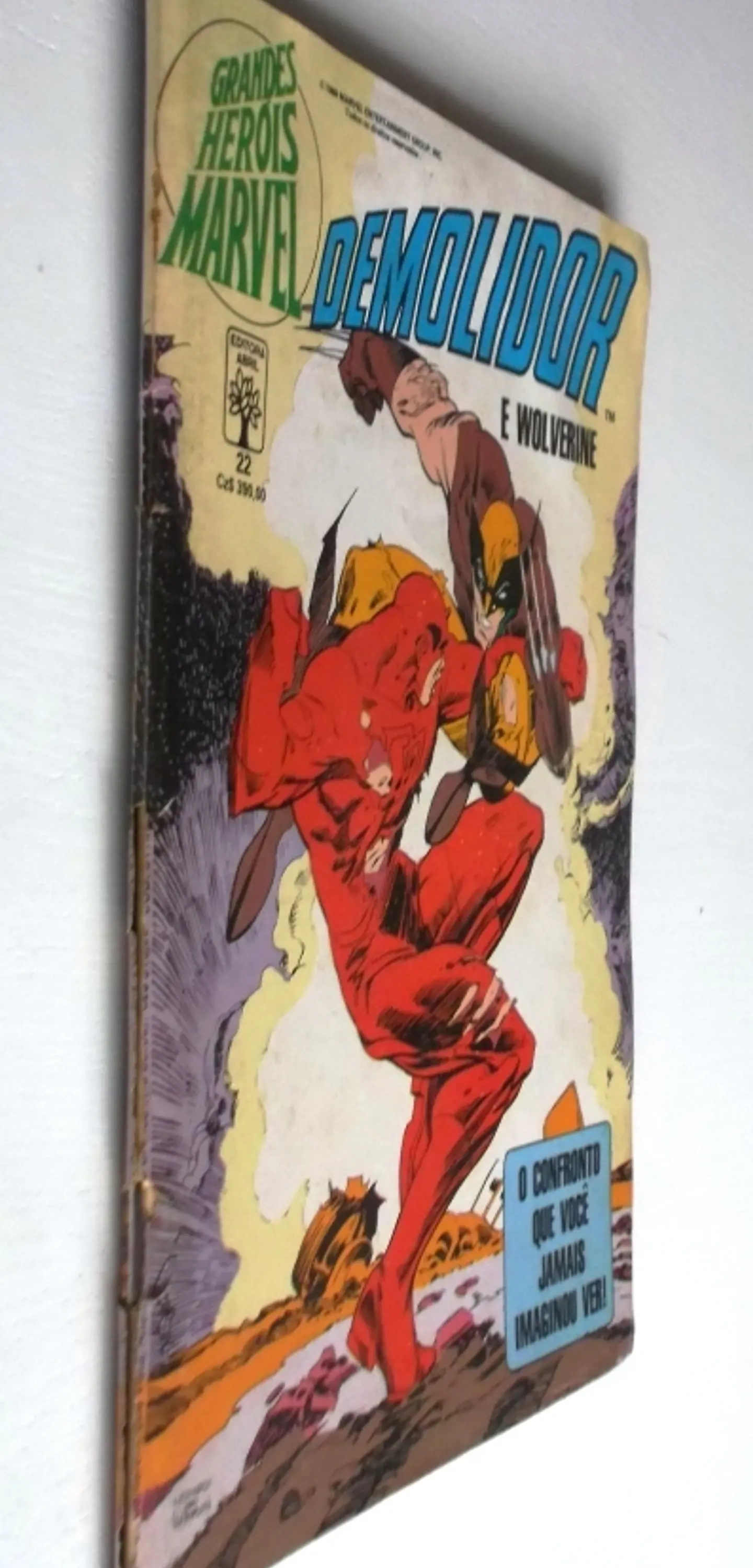 Grandes Heróis Marvel 22 - Demolidor e Wolverine 3