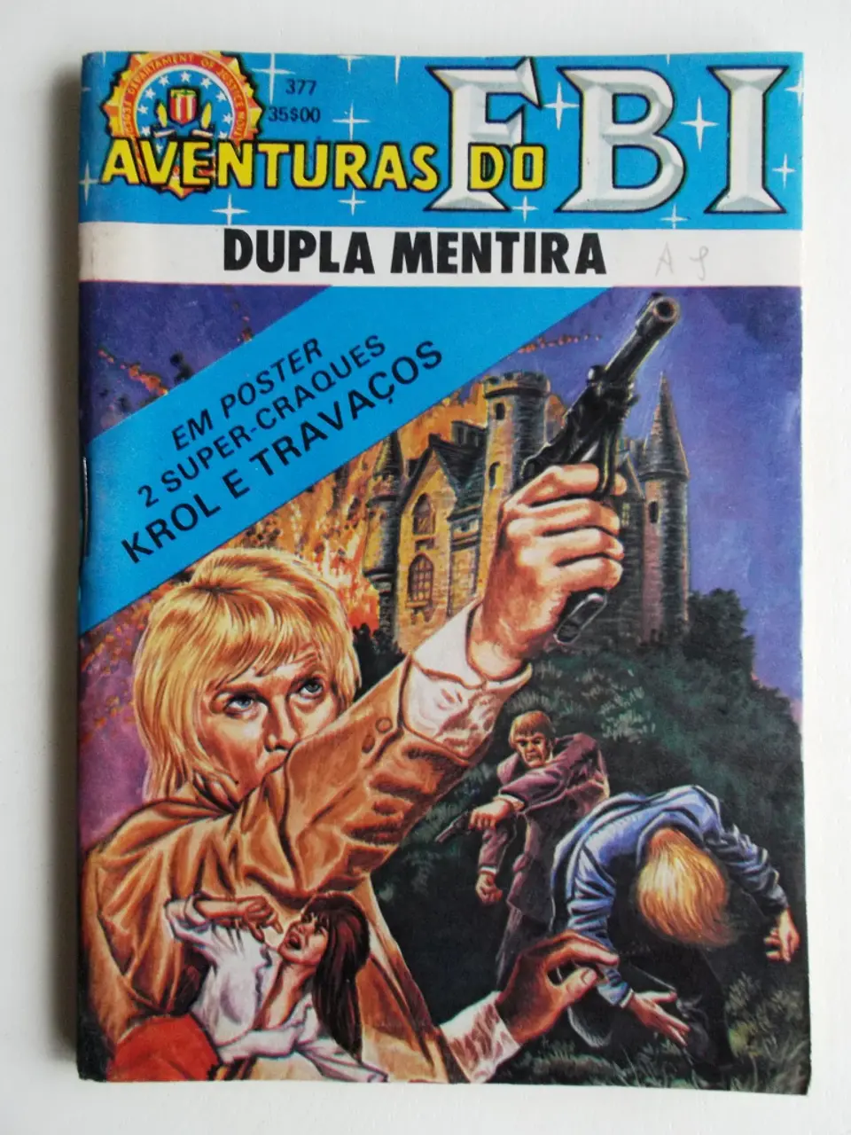 Aventuras do FBI 377 - Com poster 1