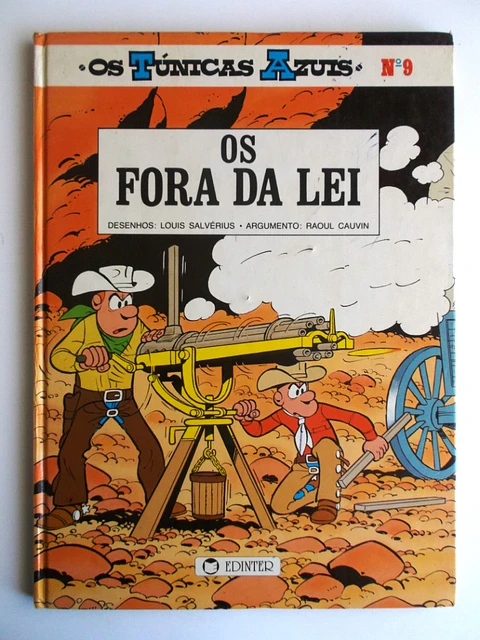 Os Túnicas Azuis 09 - Os foras da lei