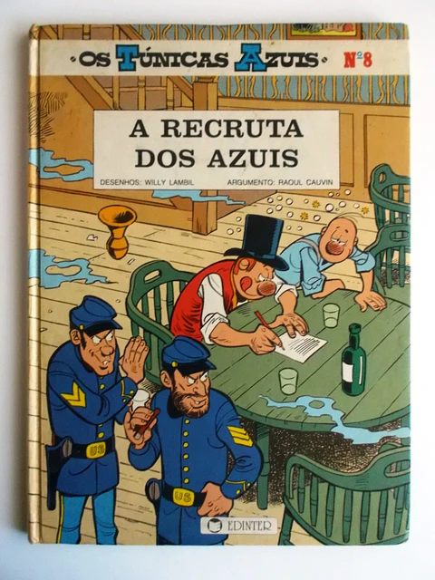 Os Túnicas Azuis 08 - A recruta dos azuis 