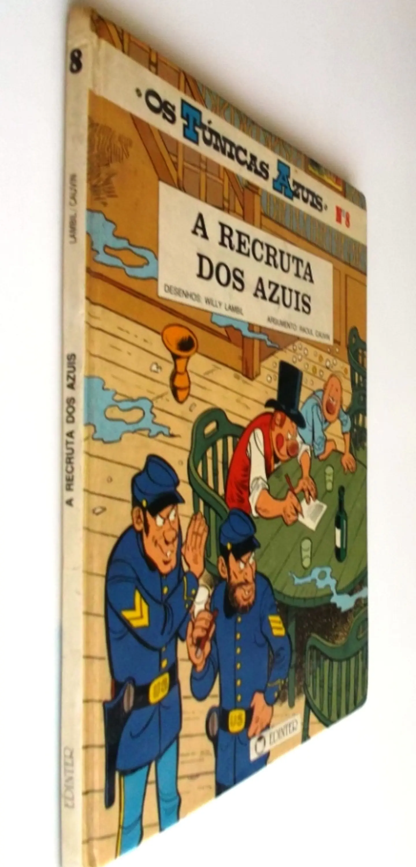 Os Túnicas Azuis 08 - A recruta dos azuis  3