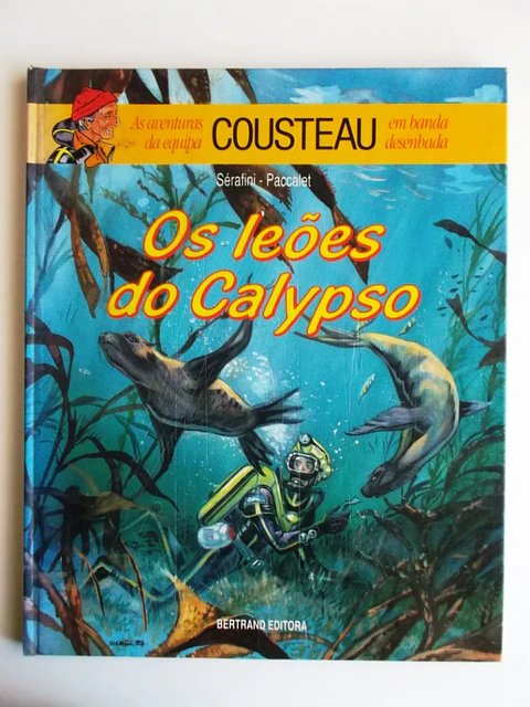 As Aventuras da Equipa Cousteau em banda desenhada - Os leões de Calypso