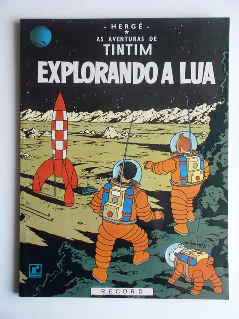 As aventuras de Tintim - Explorando a Lua