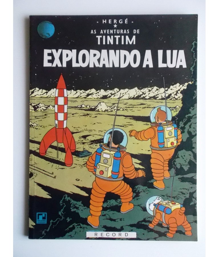 As aventuras de Tintim - Explorando a Lua