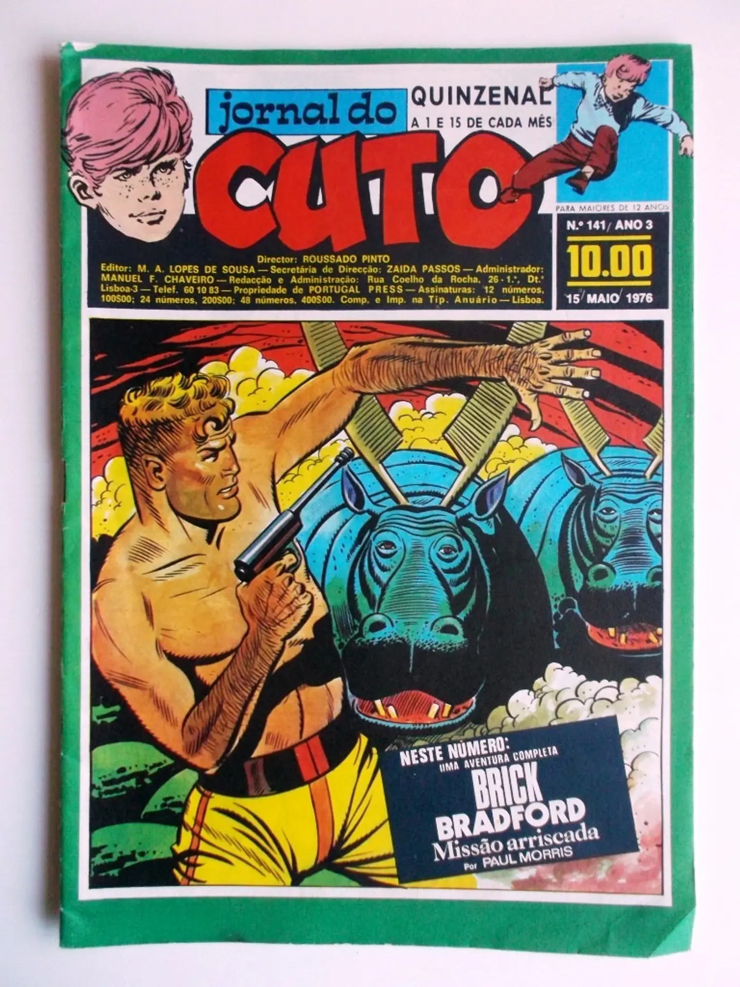 Jornal do Cuto 141 - Brick Bradford 1