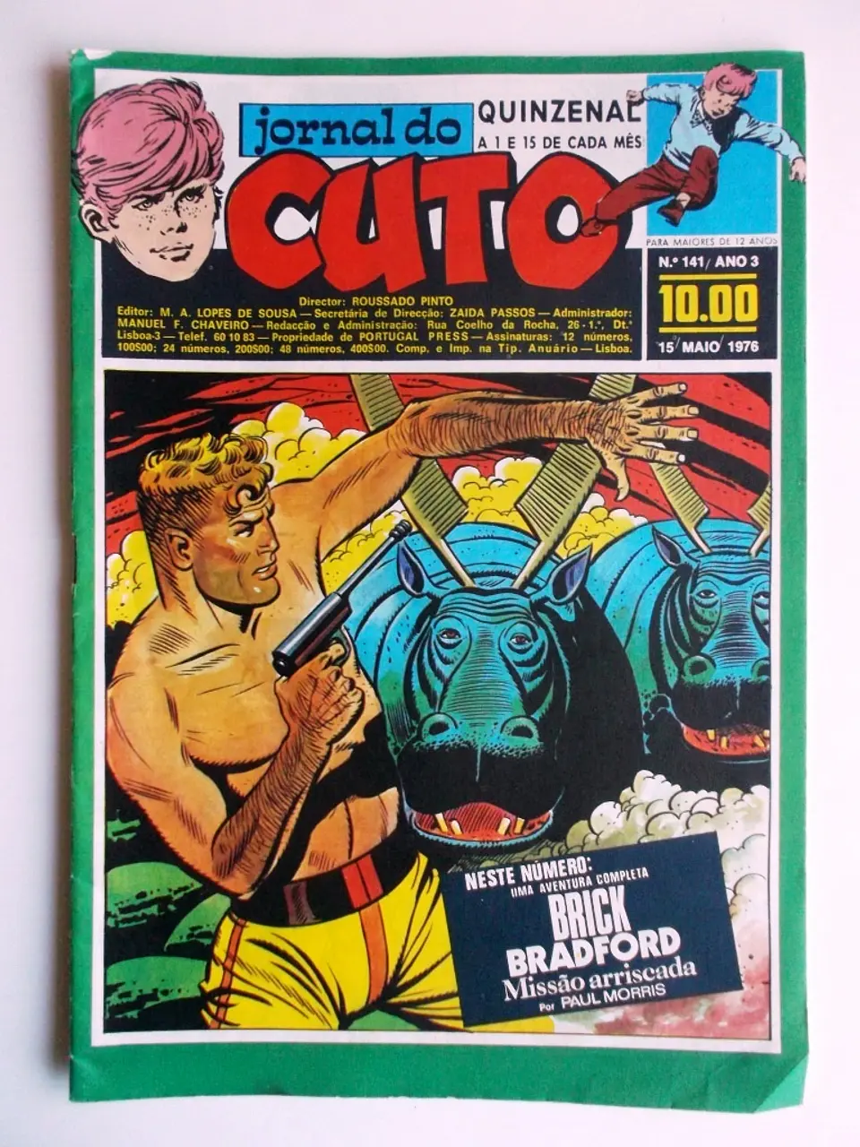 Jornal do Cuto 141 - Brick Bradford 1